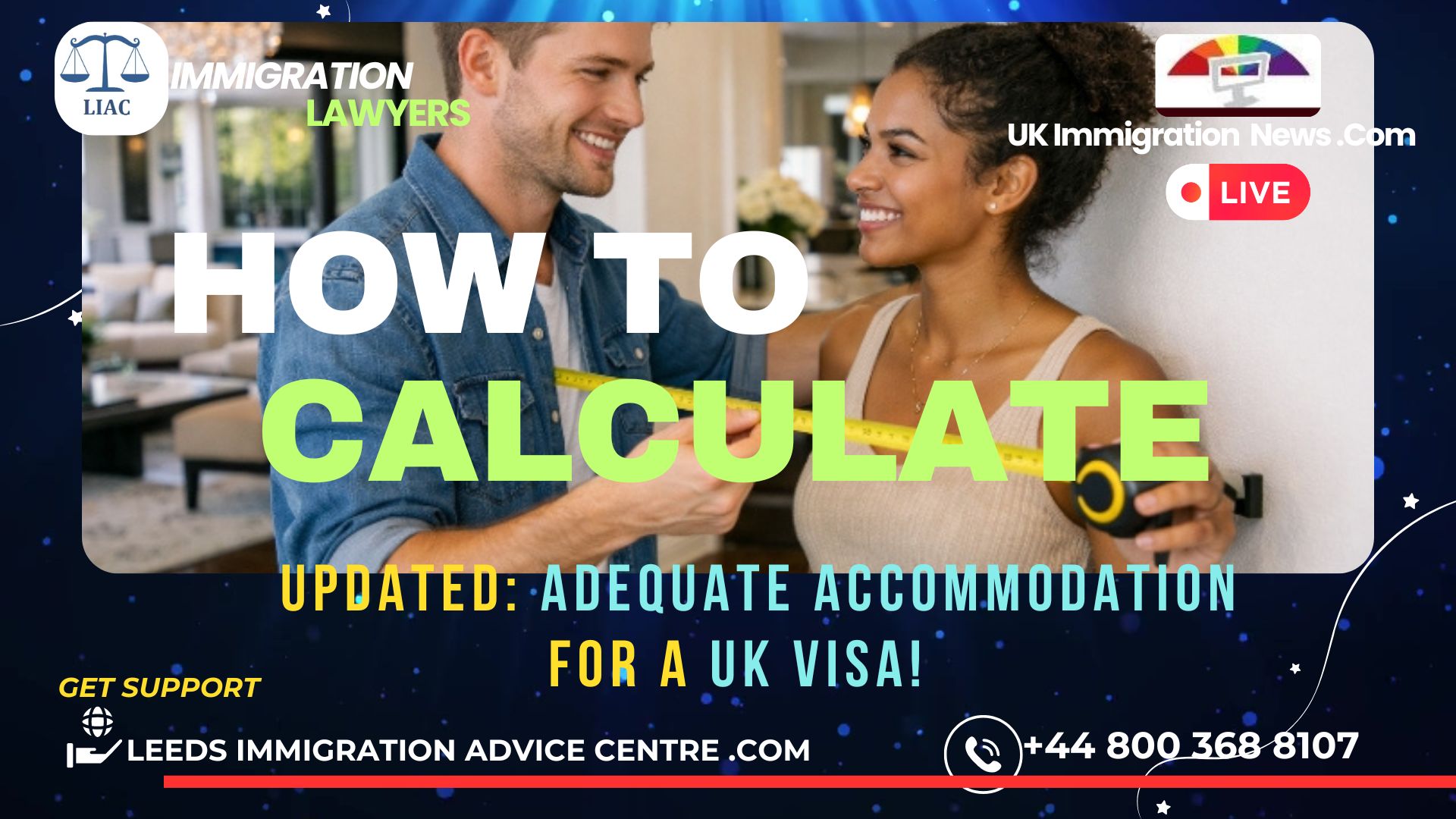 Watch How To Calculate Adequate Accommodation For A UK Family Visas