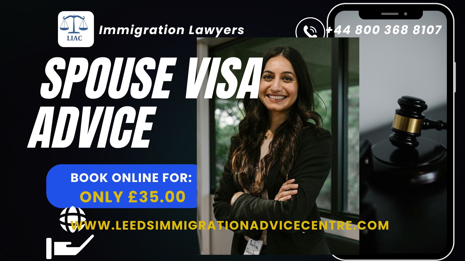 We Provide Free Expert Immigration Lawyer's Assistance Services For: UK Spouse Visa