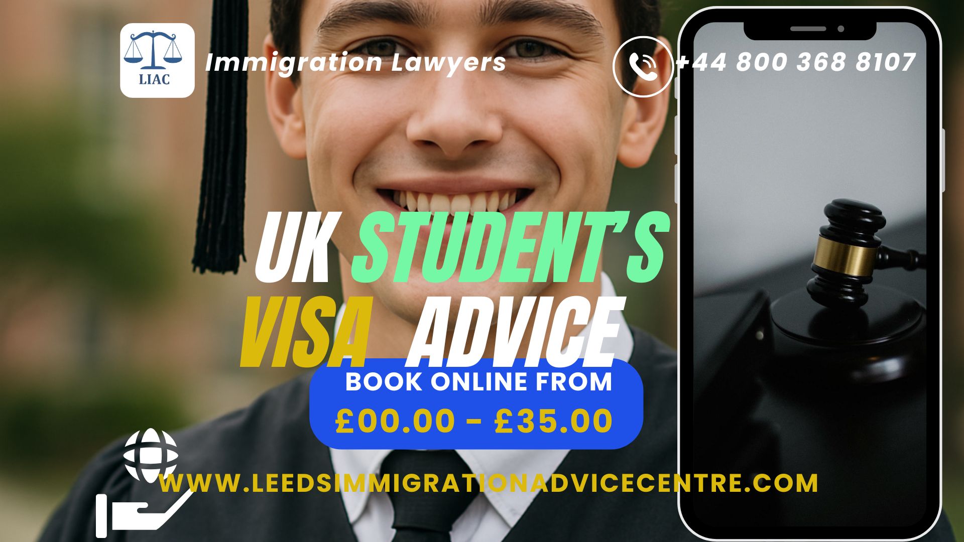 We Provide Free Expert Immigration Lawyer's Assistance Services For: UK Study Visa