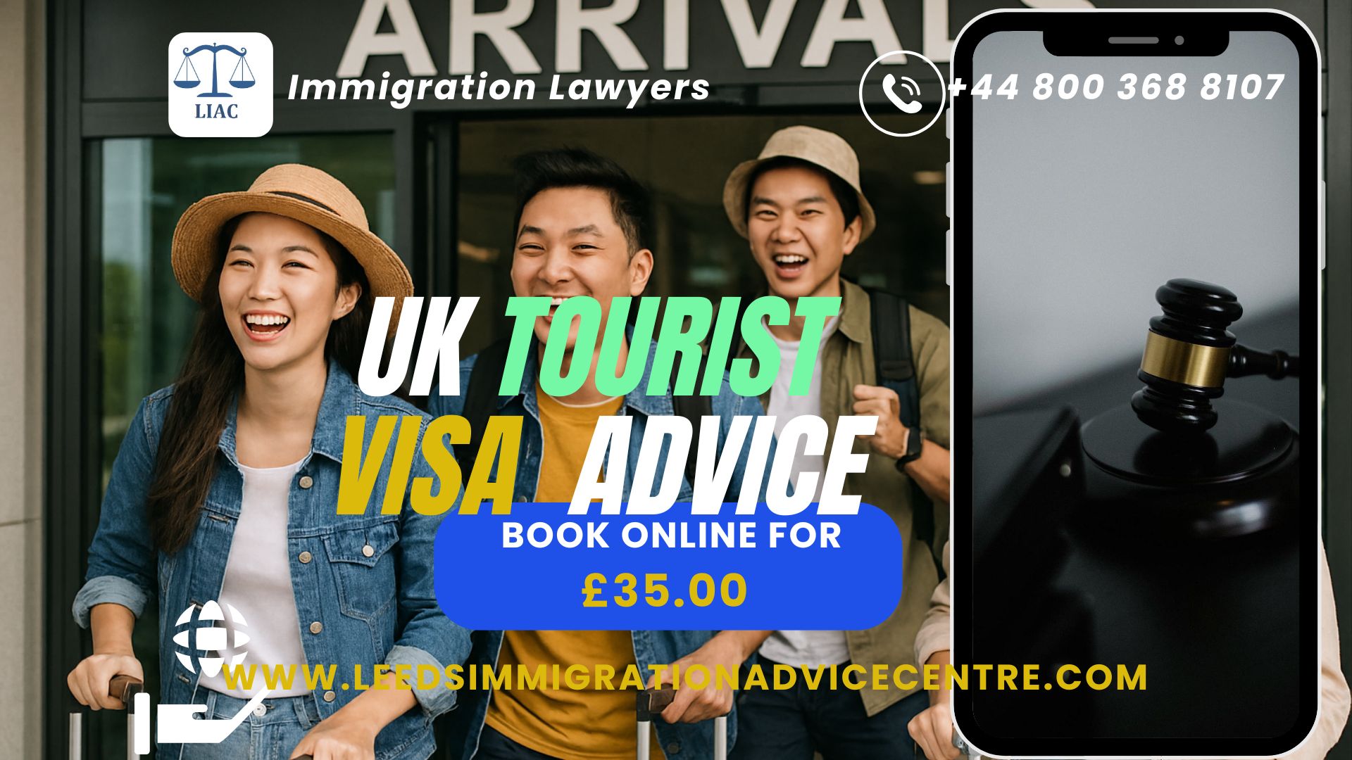 We Provide Free Expert Immigration Lawyer's Assistance Services For: UK Visitors Visa