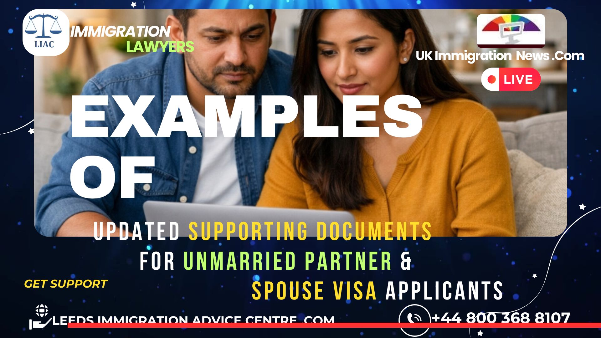 Watch Free UK Visa Update: Important Documents for Unmarried Partner and Spouse Visa Applicants!