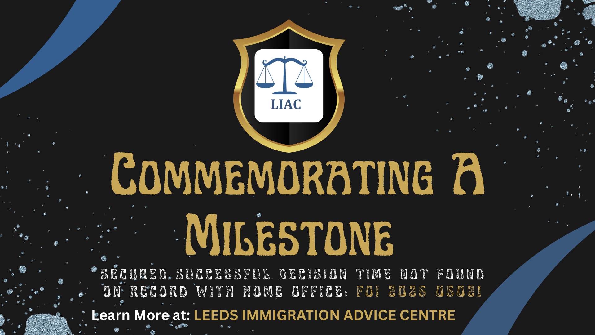 LIAC UK VISA PROCESSING TIME MILESTONE